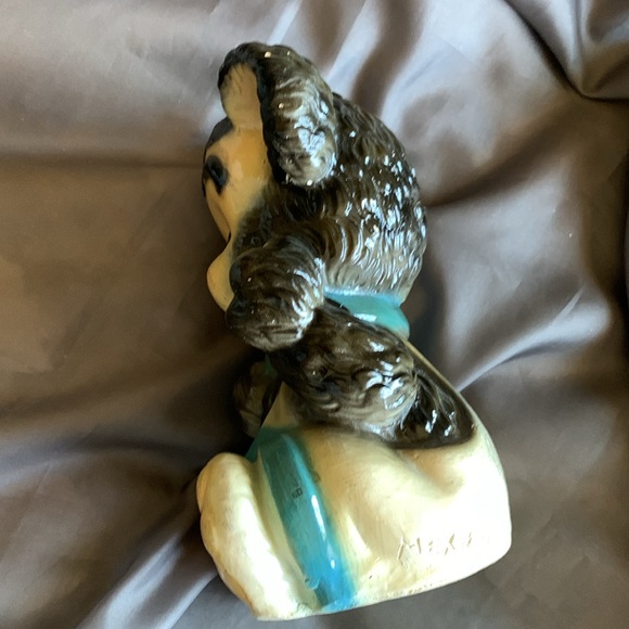 Vintage Mexican teddy bear piggy bank - Picture 8 of 9